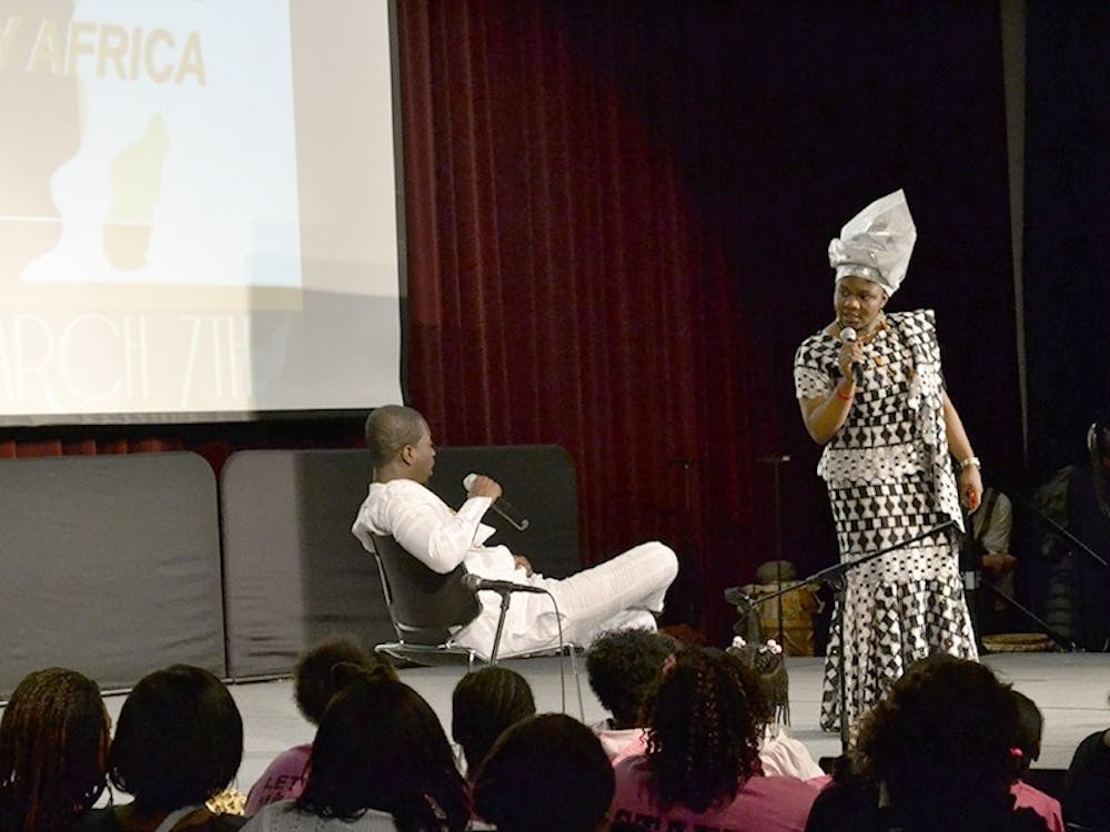 Students dressed in traditional African garb danced, sang and told stories celebrating their native cultures at the second annual “Africa, My Africa” night hosted by PANASA.