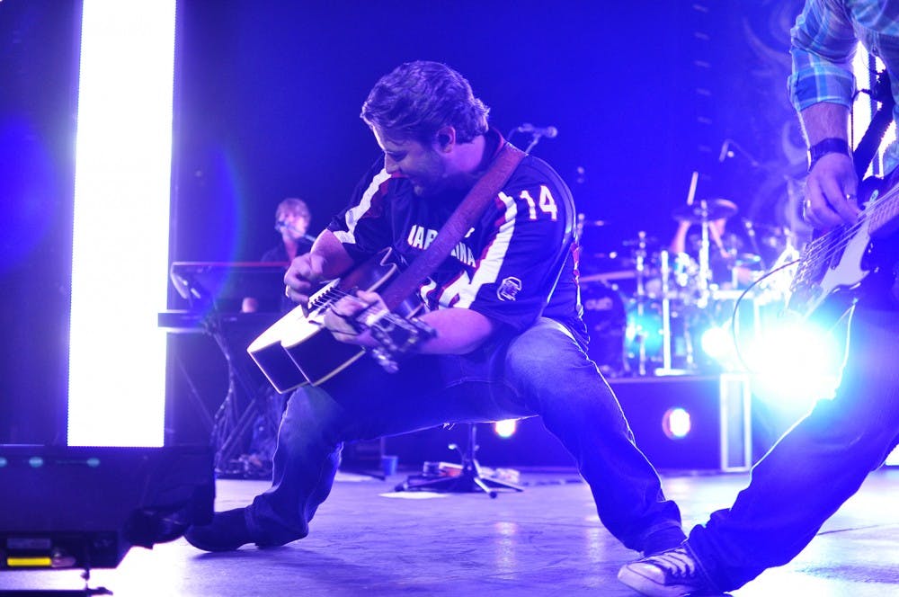 	Chris Young rocked the house, playing a number of hit singles and cover tracks. 