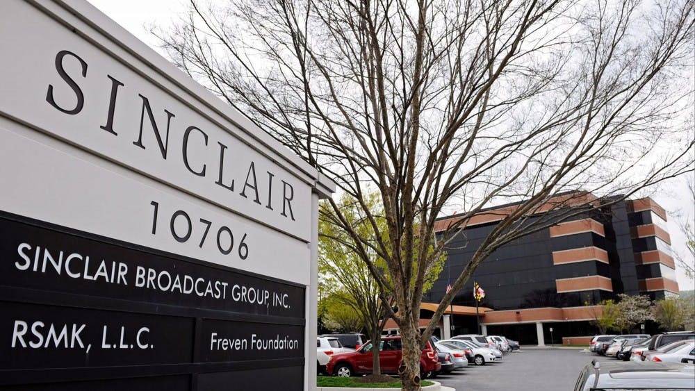 Sinclair Broadcast Group's headquarters. Sinclair Broadcast Group plans to sell Chicago's WGN-TV and stations in New York and nine smaller markets to win federal approval of its proposed $3.9 billion takeover of Tribune Media. (Kenneth K. Lam/Baltimore Sun/TNS) 