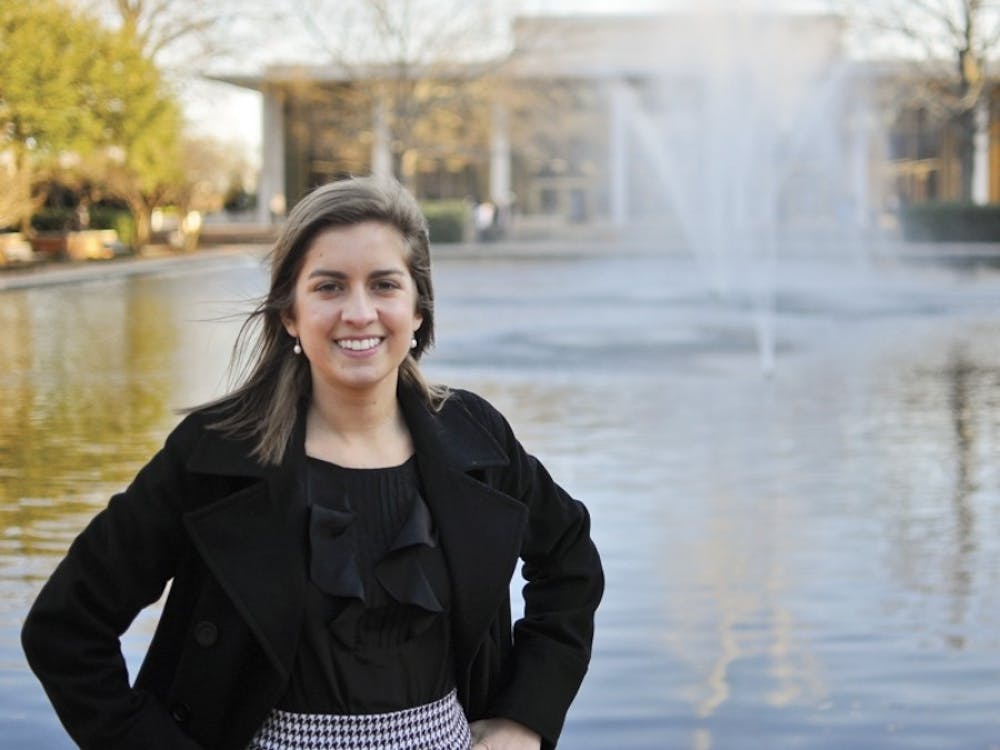Student Body Vice President Emily Saleeby is running for president.