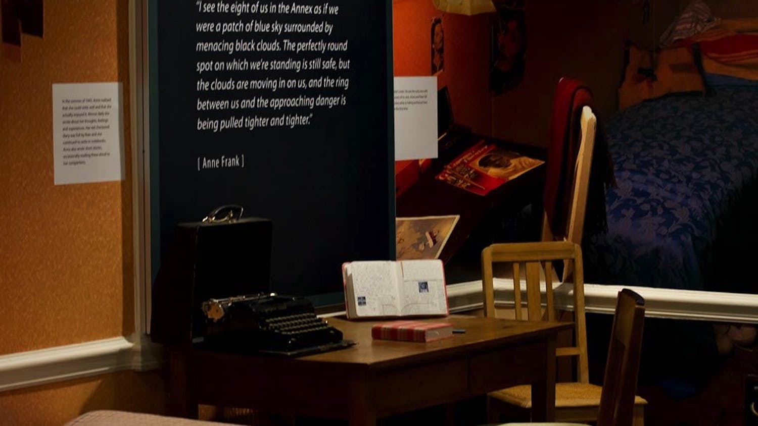 A re-creation of the space the Frank family lived in from 1942 to 1944, with a replica of the desk where Anne Frank wrote her diary. The Anne Frank Center is one of the Anne Frank House’s four partner sites internationally and the first in North America.&nbsp;