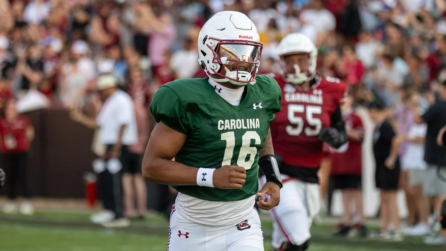 Team Garnet took home the trophy at the annual Garnet & Black spring football game on April 18, 2025 at Williams-Brice Stadium, defeating Team Black 10-7. Team Garnet featured key players Nyck Harbor, Oscar Adaway III and Dylan Stewart while Team Black featured LaNorris Sellers, Mazeo Bennett Jr. and Judge Collier. The football team, coming off of a 9-4 season ending in a loss to Illinois in the Cheez-It Citrus Bowl, will face Virginia Tech in Atlanta to start their 2025 season.