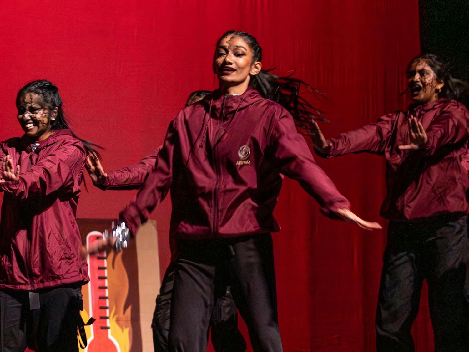 This year’s Aag Ki Raat Night of Fire, a Bollywood-fusion dance competition in South Carolina, was held on Jan. 24, 2026, at the Koger Center for the Arts. USC’s own competitive Bollywood-fusion team, USC Akshara, performed an exhibition routine based on Escape Room.