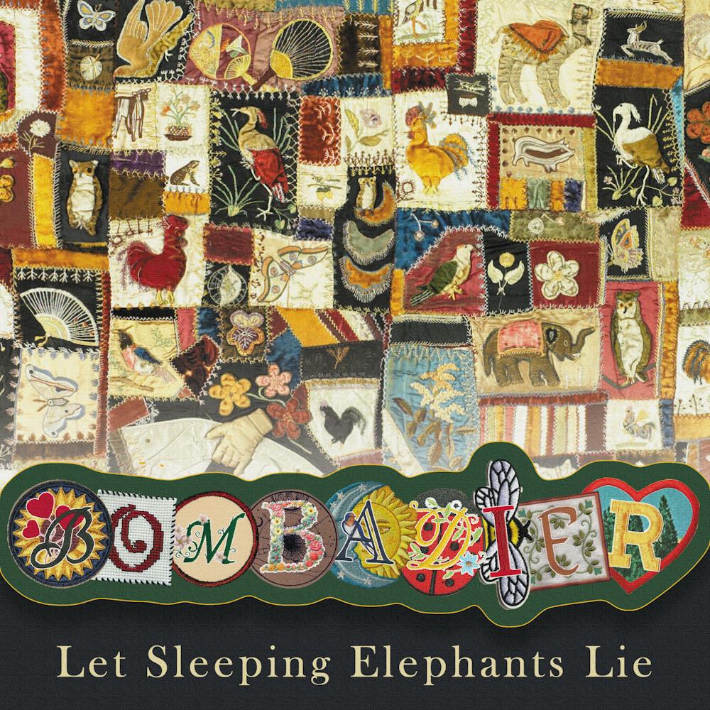 <p>The cover of Bombadier's recent EP "Let Sleeping Elephants Lie," released on Aug. 18, 2023. The album artwork was created by Anatoli Chavchich.&nbsp;</p>