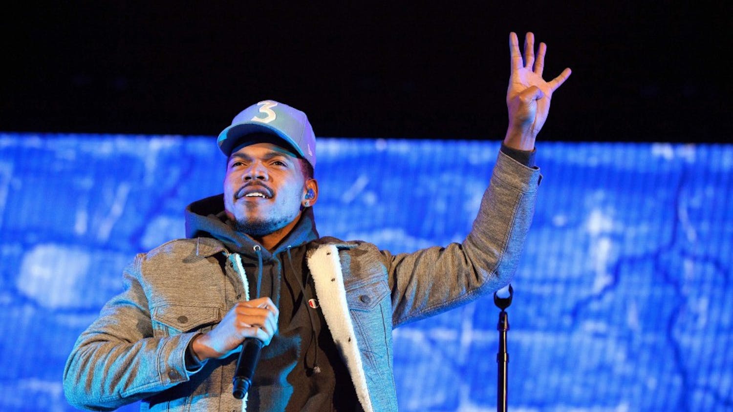 Chance The Rapper in concert on May 2, 2017 at Red Rocks, Morrison, Colo. (Marshall/Rex Shutterstock/Zuma Press/TNS)