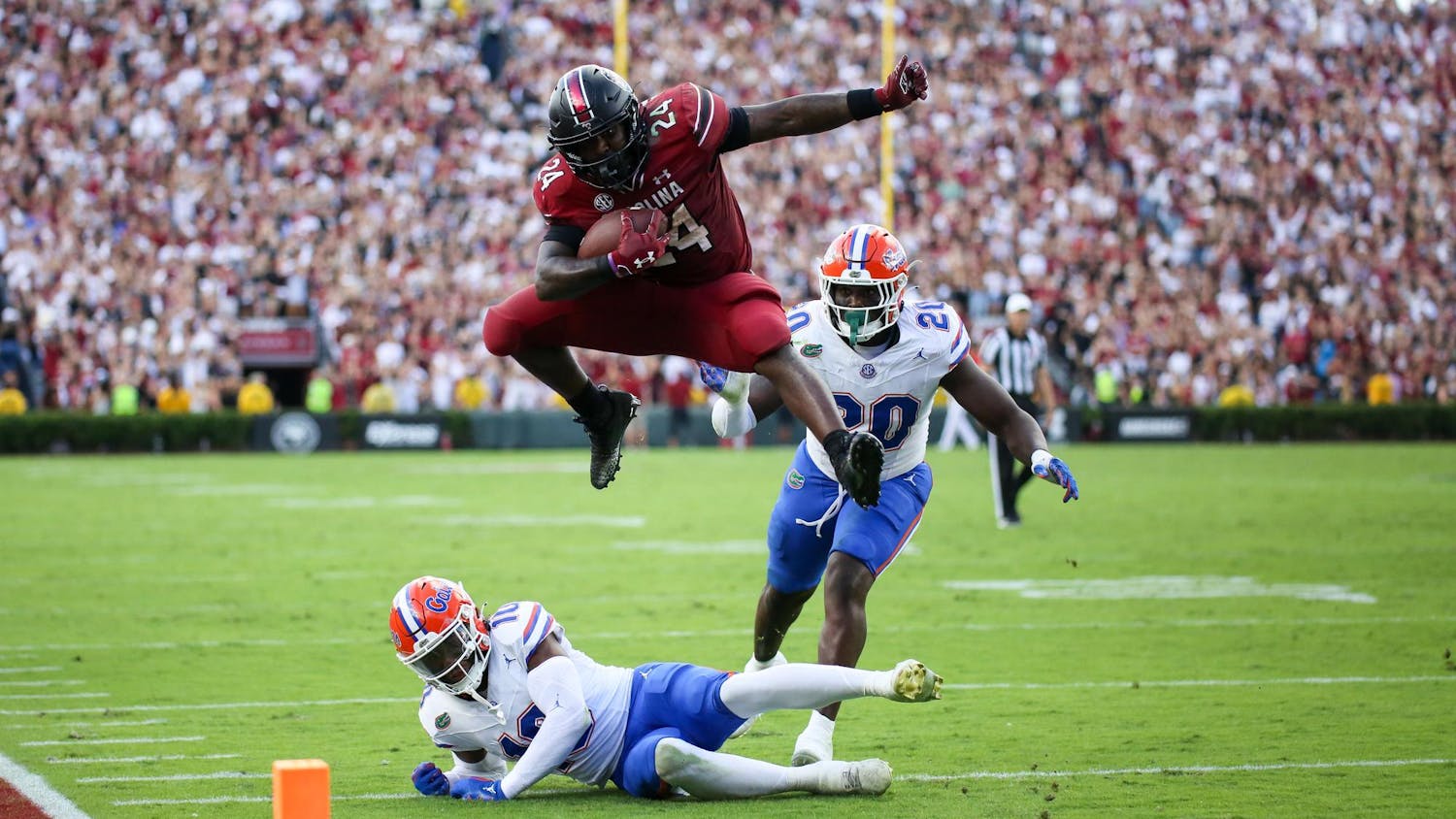 The South Carolina Gamecocks lost to the Florida Gators 41-39 in their fourth Southeastern Conference matchup of the season at Williams-Brice Stadium on Oct. 14, 2023. This loss puts the Gamecocks at 2-4 for the season.
