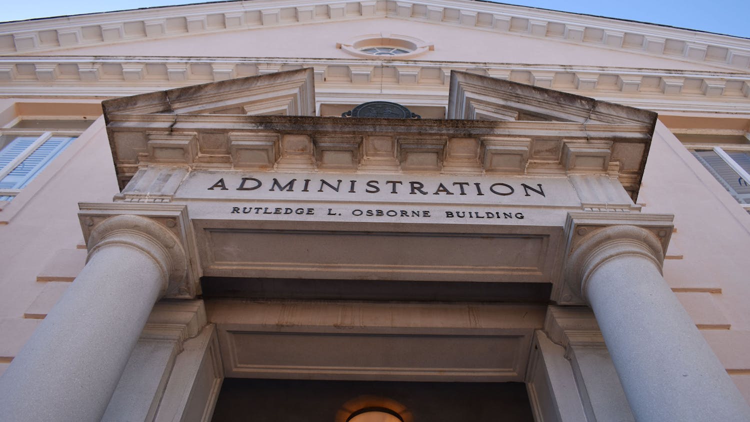 The Osborne Administration Building at the University of South Carolina on Feb. 4, 2023. The building is home to the offices of the top university officials that oversee the different schools and colleges.
