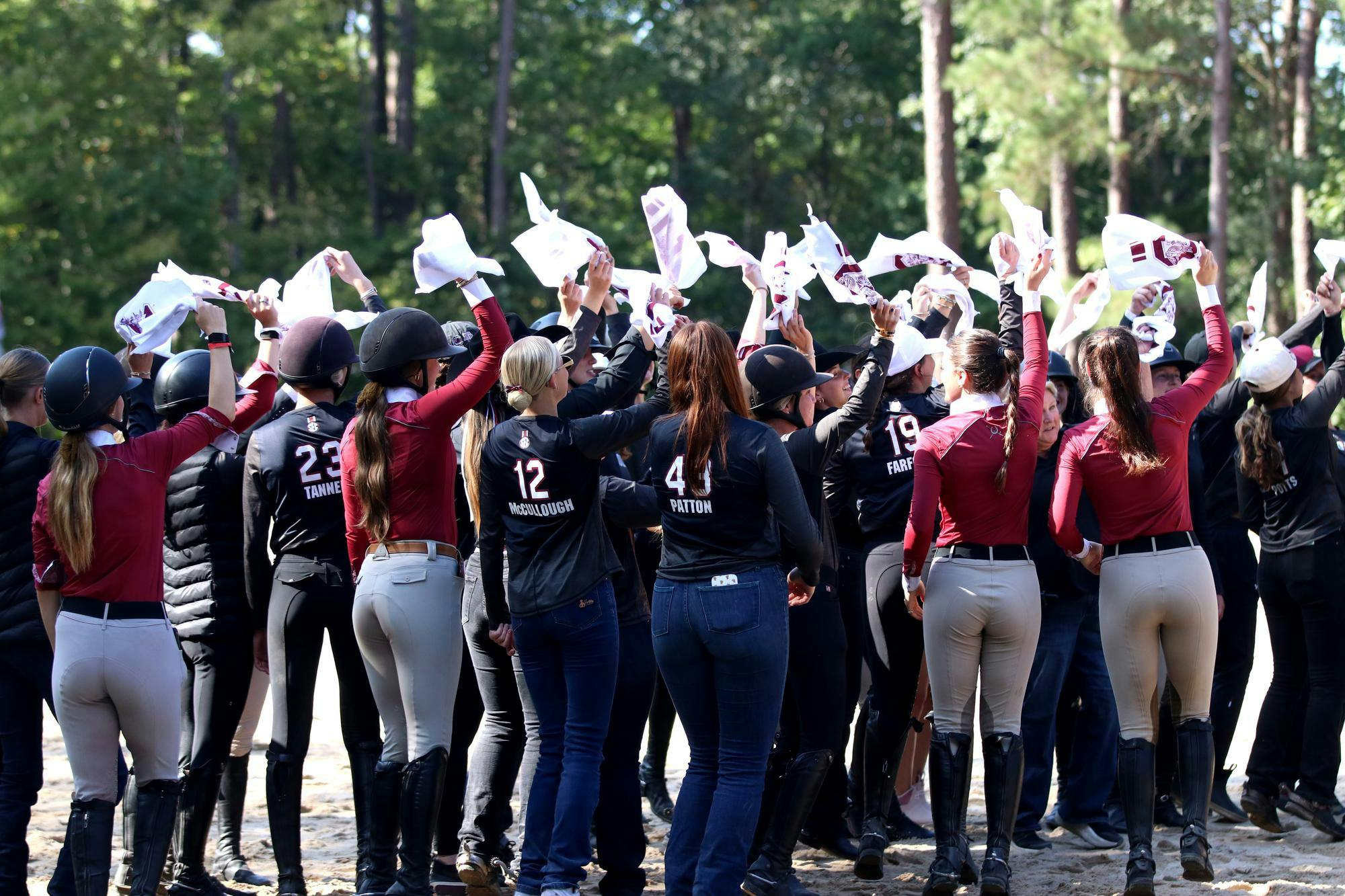 On Oct. 17, the No. 2 South Carolina Gamecocks faced off against the No. 4 Texas A&amp;M Aggies in a home meet at One Wood Farm. Riders delivered strong performances across the flat, over fences, in horsemanship and in reining. The Gamecocks took the win 4-1 in the flat, over fences and in reining, with the Aggies taking the win 3-2 in horsemanship. However, South Carolina came out on top, dominating Texas A&amp;M 14-6 and remaining undefeated so far this season.