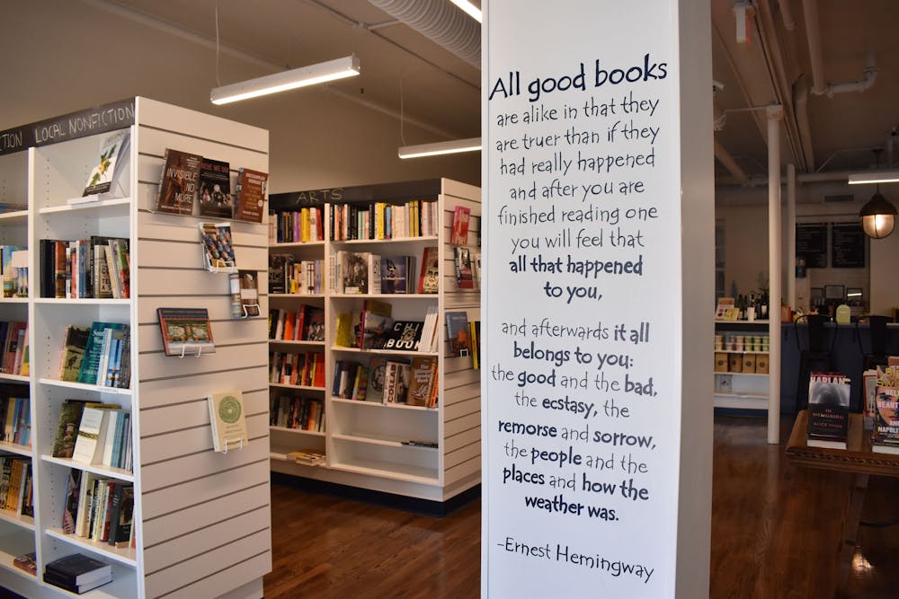 <p>A view inside of the All Good Books store in Five Points on March 23, 2023. The building is spacious and is a great spot to read.</p>