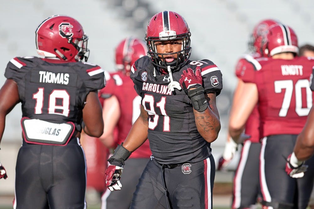 South Carolina football's Shamiek Blackshear