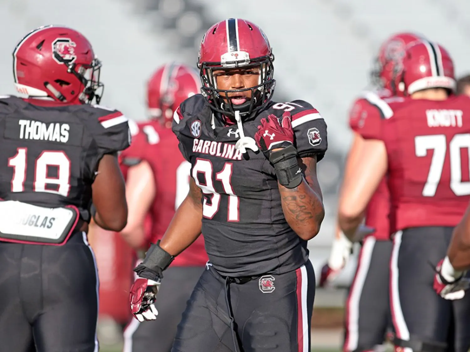 South Carolina football's Shamiek Blackshear