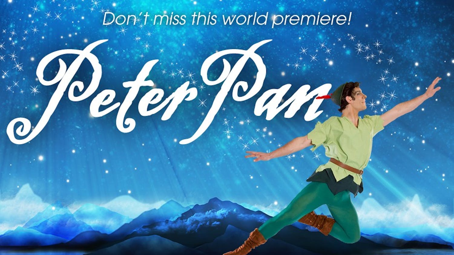 Columbia City Ballet Artistic Director William Starrett brings the story of Peter Pan to the stage through original choreography and whimsical characters.