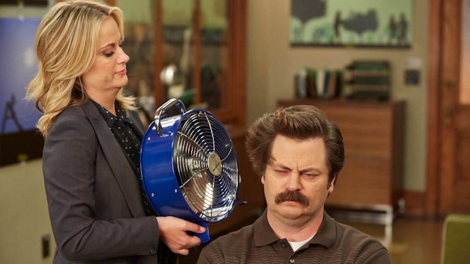 Photo from the episode "Leslie and Ron"
