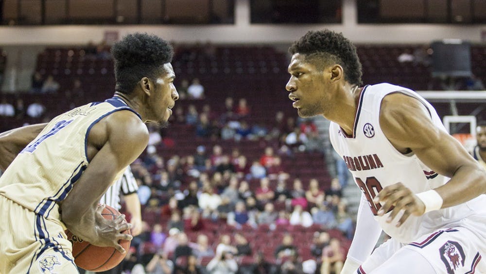 The Gamecocks take the win against Florida International University, 70-54. 