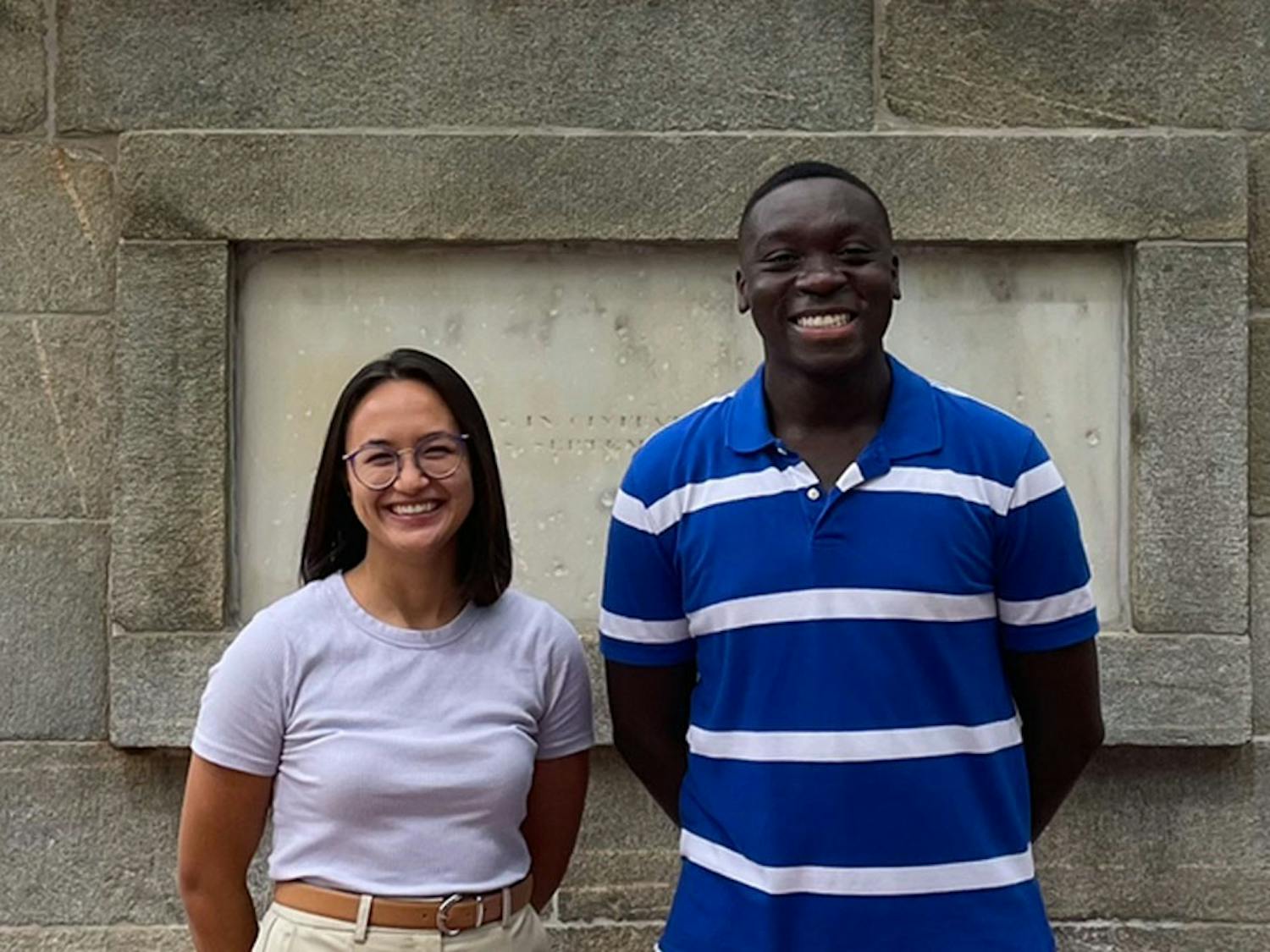 Layne Scopano and Kwame Kennedy, the co-founders of a newspaper that humanizes people experiencing homelessness in Columbia. The publication will offer policy recommendations to solve homelessness and deconstruct stereotypes by providing a platform to houseless people.