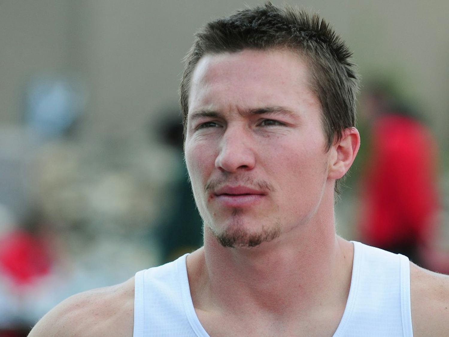 Lobo athlete Kyle Walker took first place in the pole vaulting event at the Don Kirby Memorial Invite Saturday at the UNM Track and Field Stadium.