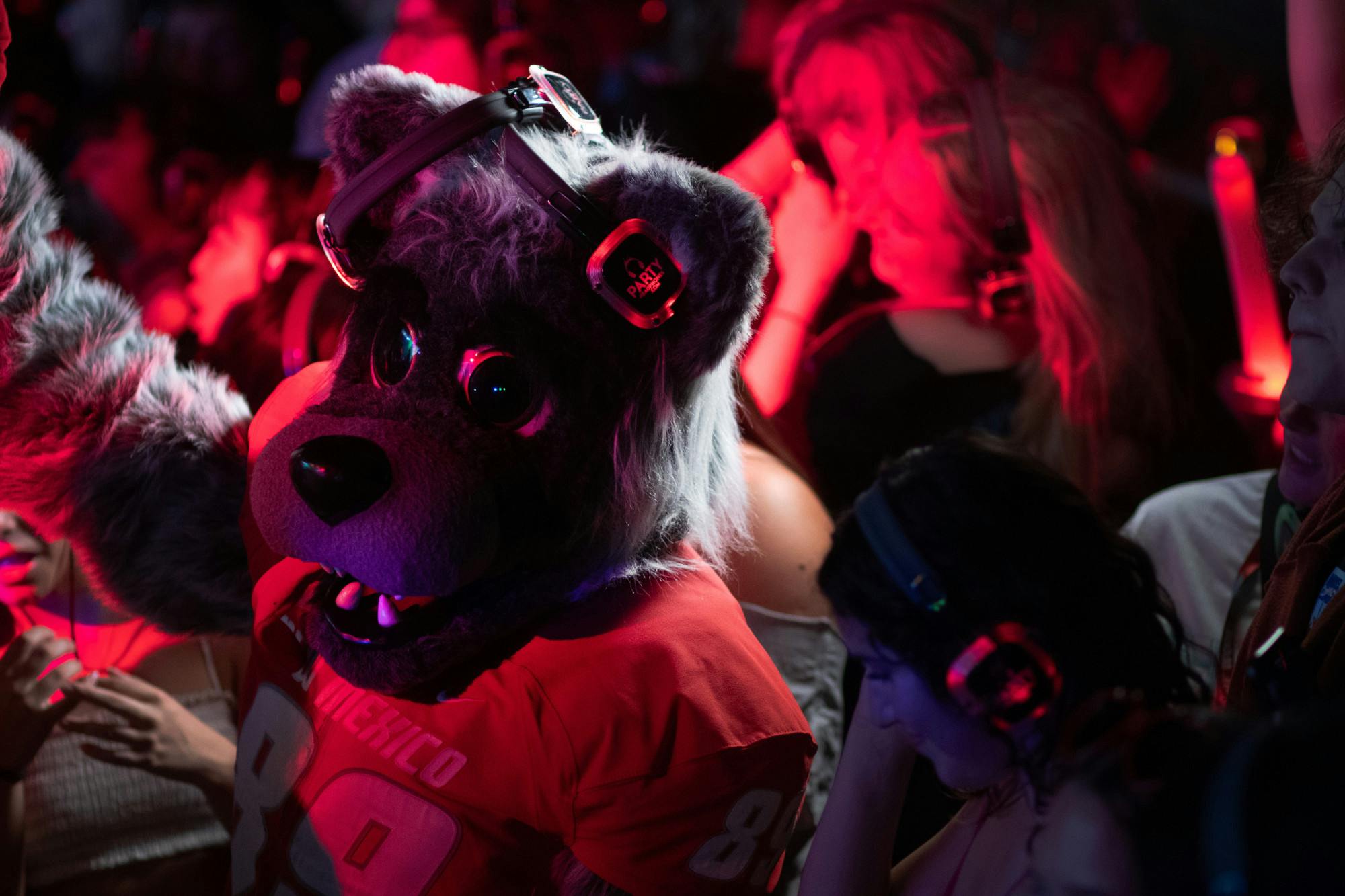 Silent lights, vibrant night