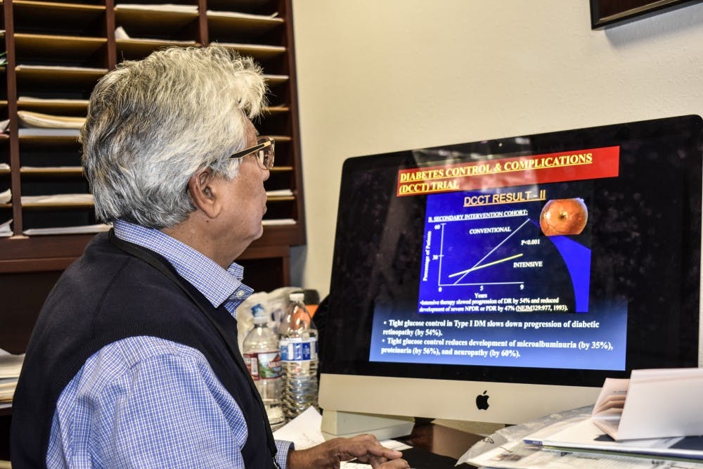 Dr. Arup Das is leading a research team to study how genes affect the disease and how to best administer treatment.