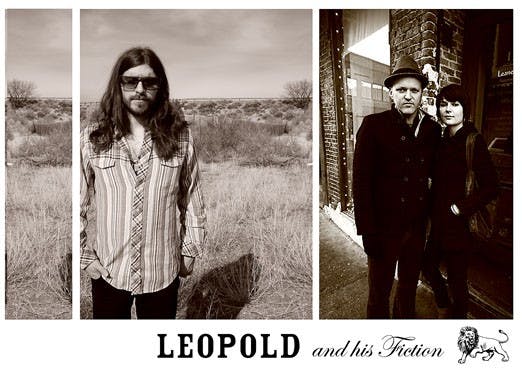 Leopold and his Fiction will perform at Burt's Tiki Lounge on Monday night. 