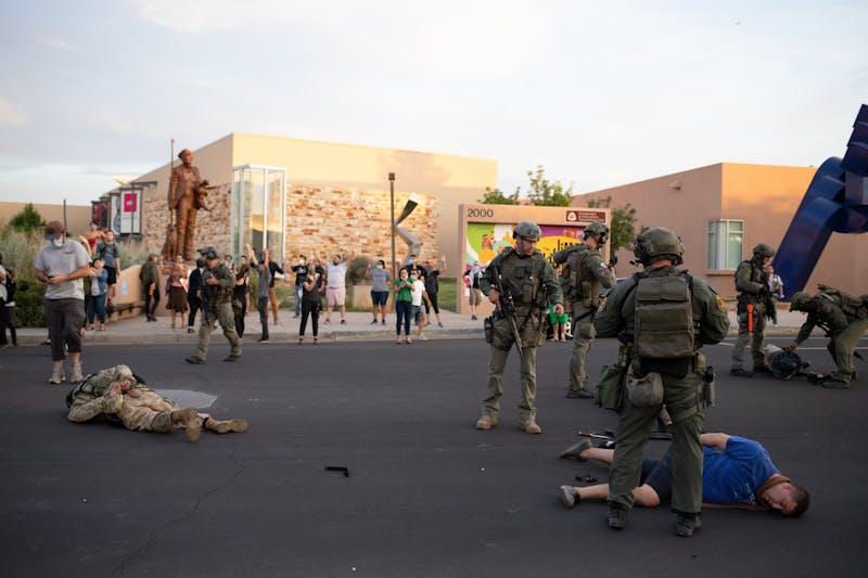 Protester Shot At Albuquerque Anti Conquistador Demonstration