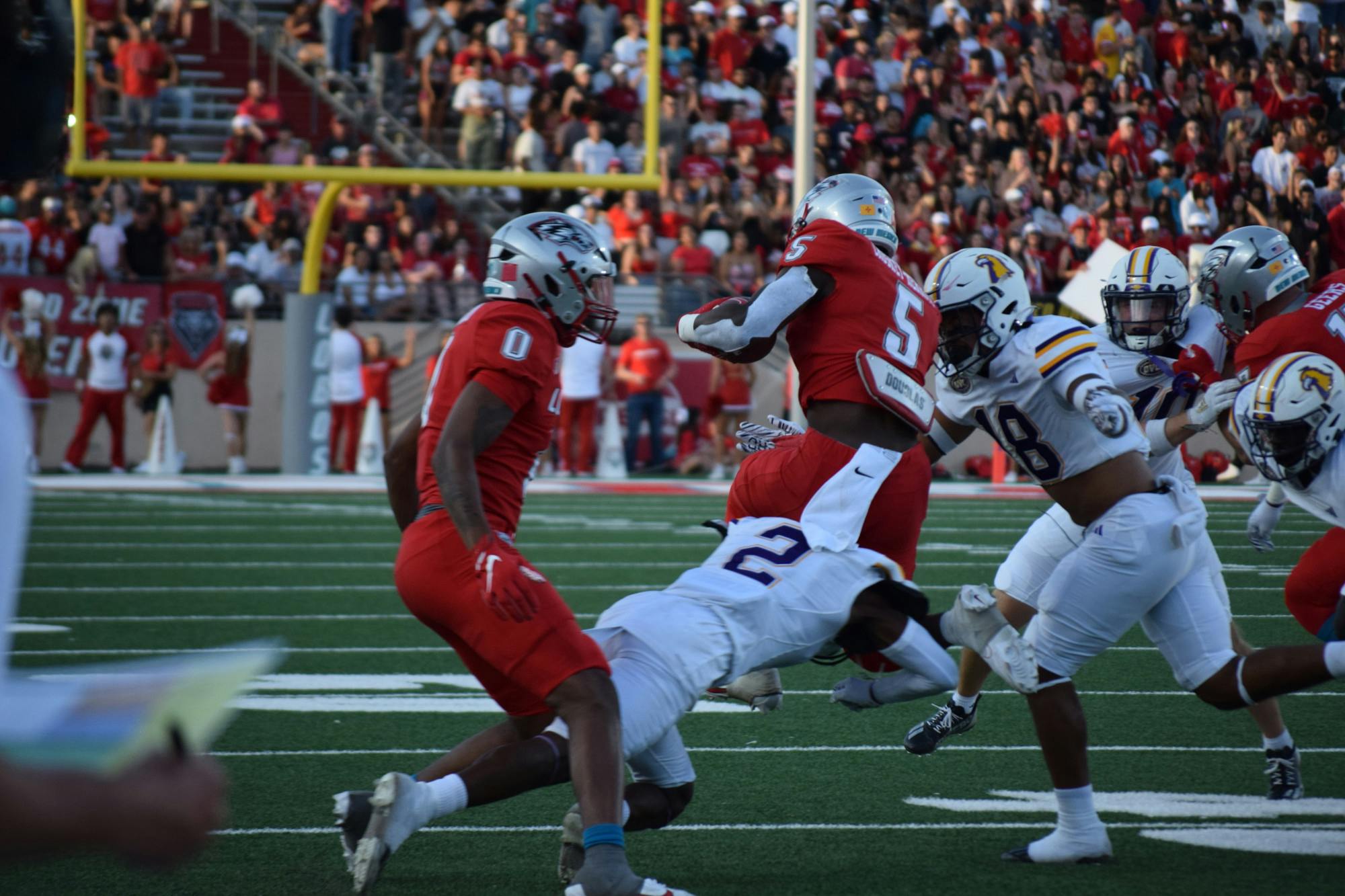 First Lobo football game 
