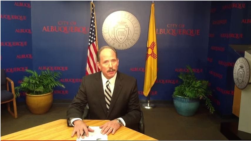 	In an online video posted Friday, Albuquerque Mayor Richard Berry describes why he vetoed a five voter initiatives that, if pass, would have decriminalized marijuana and raised taxes.