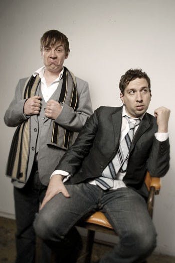  The Pajama Men will perform improv at Stove Gallery for the next six Saturdays. 