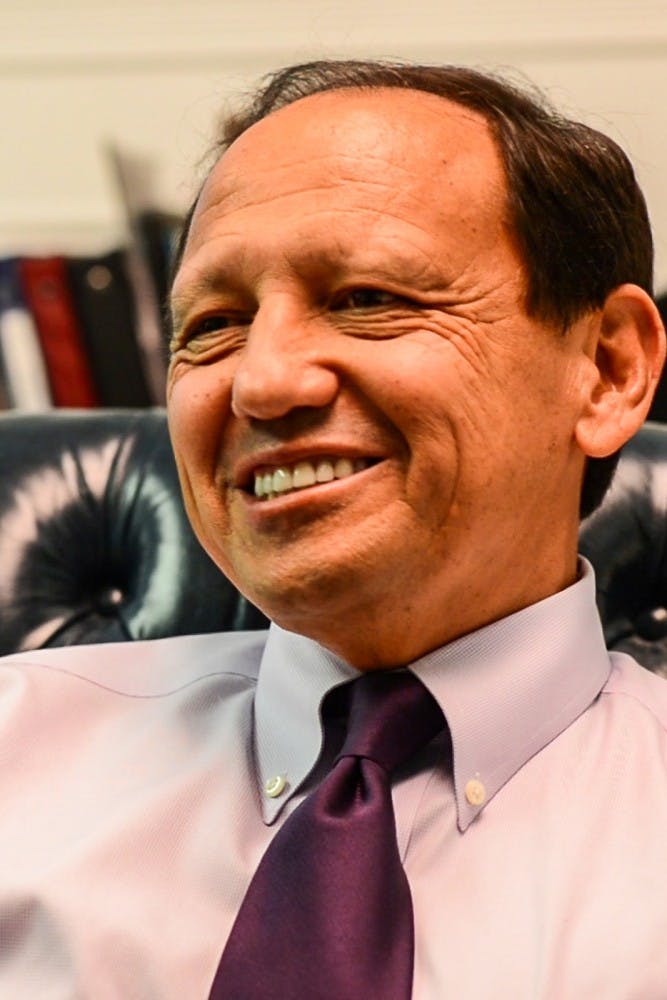 Robert Aragon, republican candidate for New Mexico state auditor, said he wouldn’t have run for the office without the blessing of his wife and three daughters.