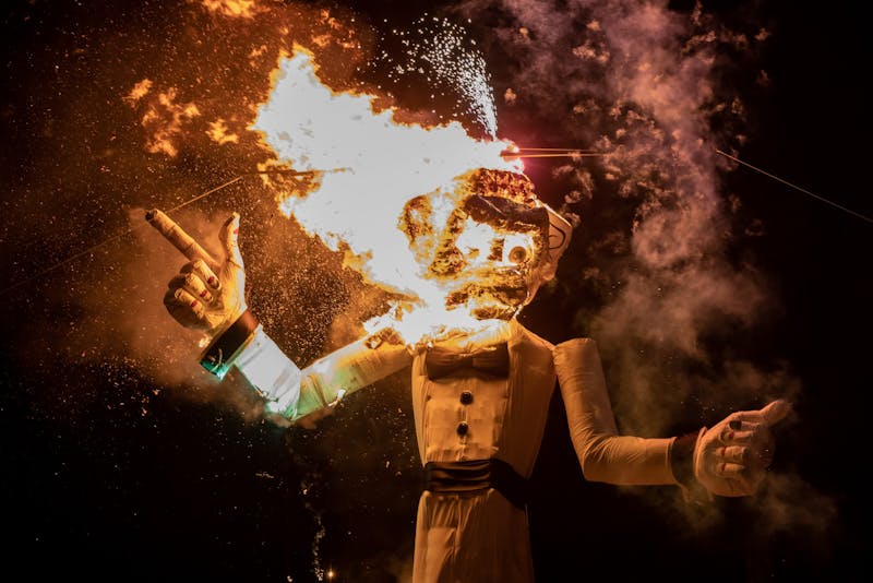 Zozobra gets roasted - New Mexico Daily Lobo