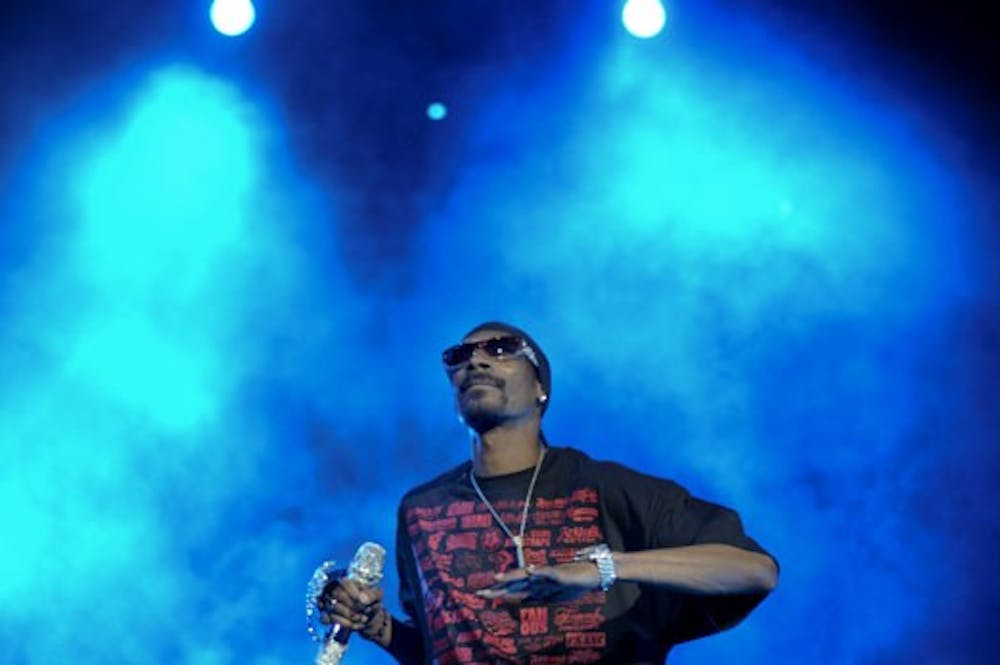 Snoop Dogg performs at the Journal Pavilion for the Blazed and Confused Tour on July 14.  Slightly Stoopid, Mickey Avalon and Steven Marley opened for the tour.