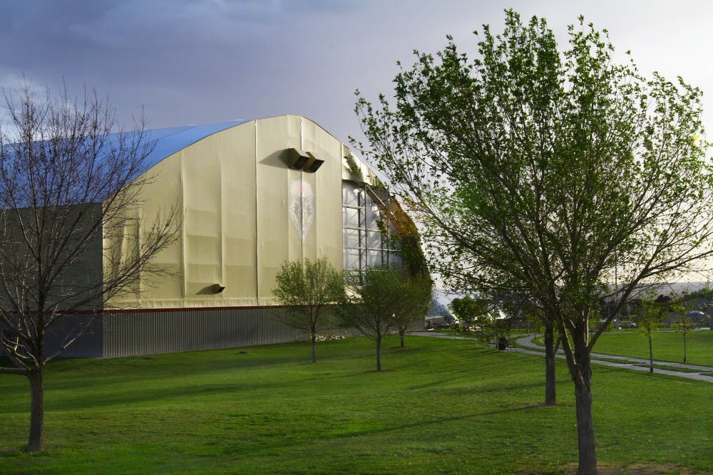	The UNM Football Indoor Practice Facility was torn during a wind storm on Thursday, reigniting discussion about the facility’s durability.