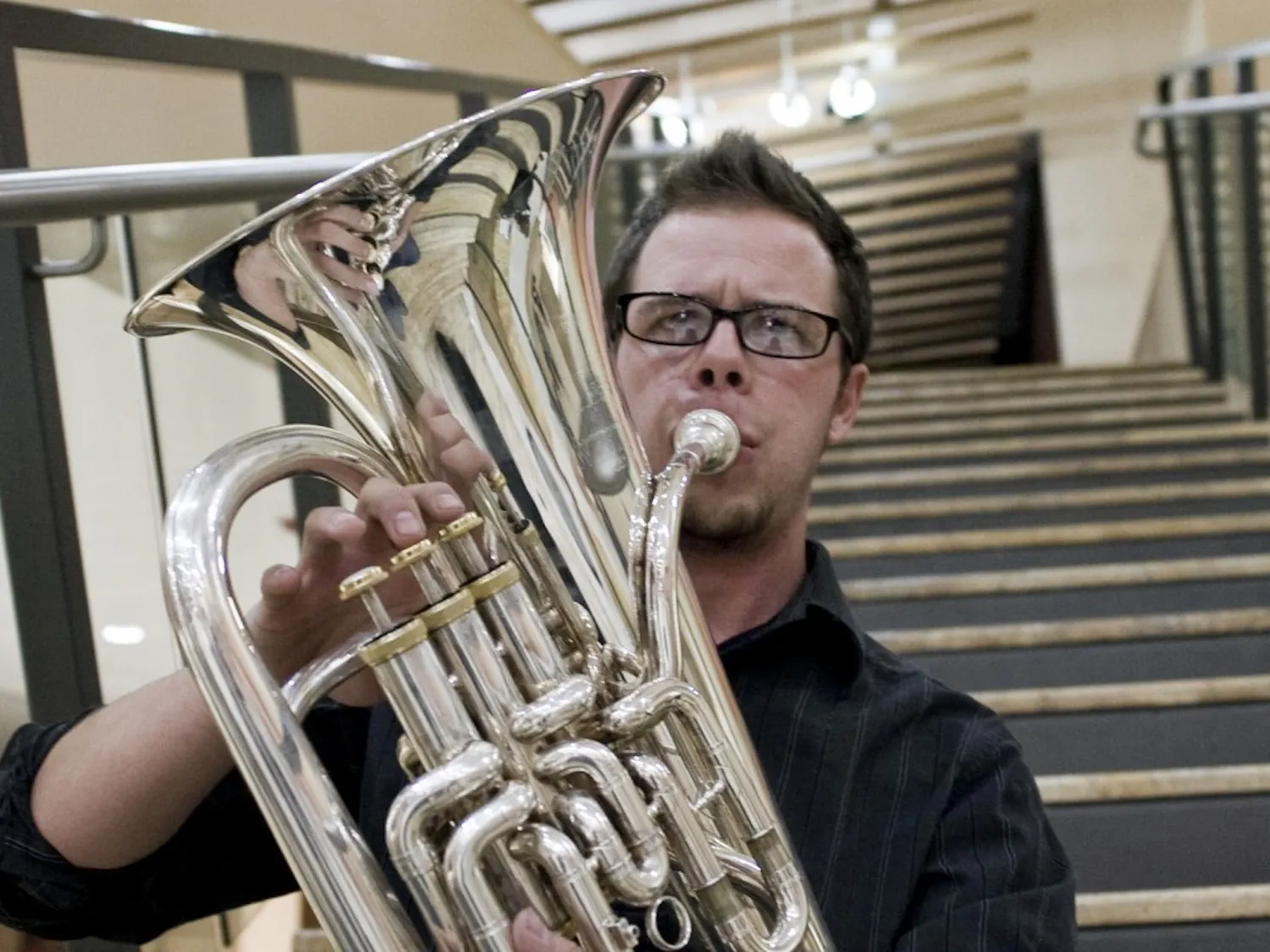 Artwork pieces, like the one seen in this photo, are found at Cellar Door Gifts and Gallery. Owner Jessica Duverneay said she prefers to sell creepy art instead of mainstream pieces.