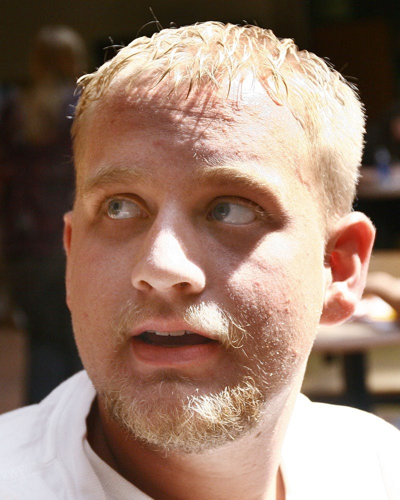 	Ryan G. Laws-Watts
Freshman
Biology

	“No, not really, and the first time I had to download the thing it wasn’t working at all for me, and I have had the hardest time. Luckily I didn’t have anything due in any of my classes those days, and I was able to use my Wi-Fi at home. But now that it works I feel better 
about it.