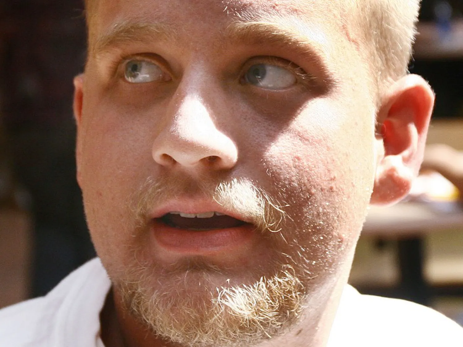 Ryan G. Laws-Watts
Freshman
Biology
“No, not really, and the first time I had to download the thing it wasn’t working at all for me, and I have had the hardest time. Luckily I didn’t have anything due in any of my classes those days, and I was able to use my Wi-Fi at home. But now that it works I feel better
about it.