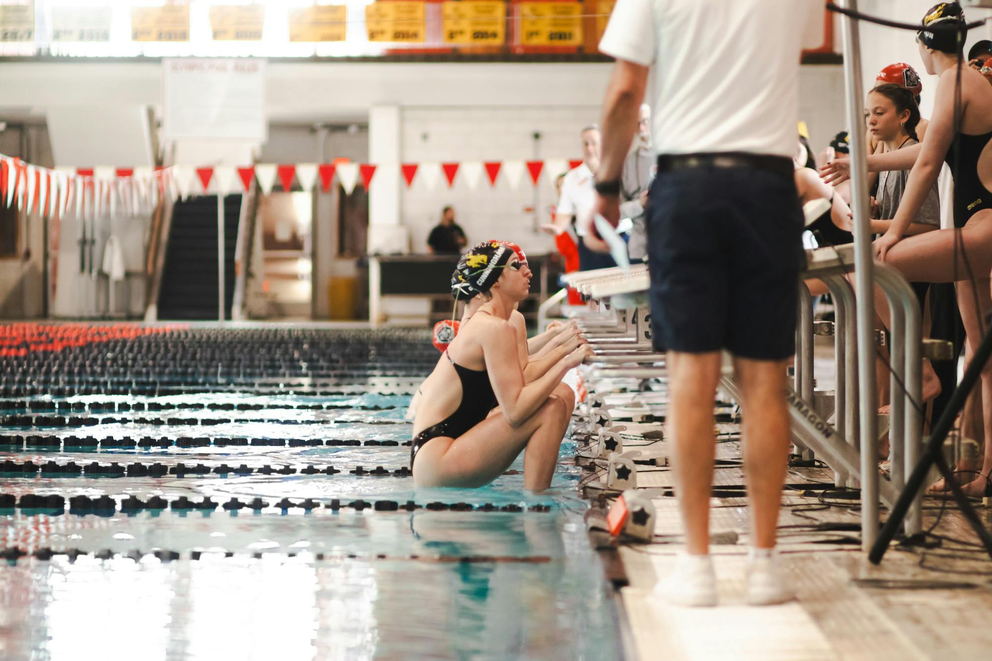 PHOTO STORY: Swimmers splash into Senior Day