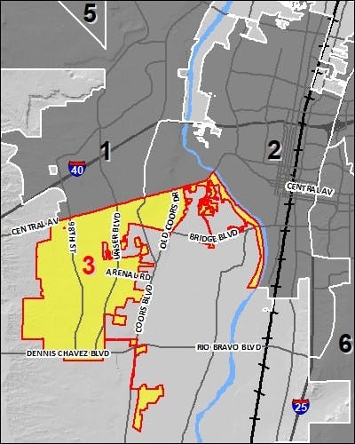 City council district three