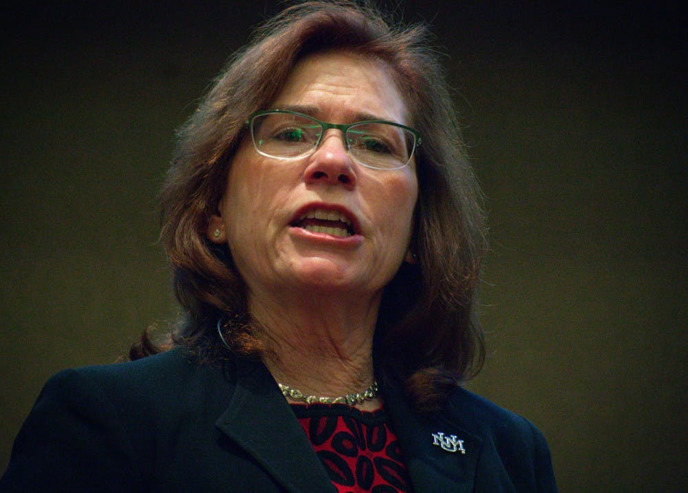 UNM President Garnett Stokes