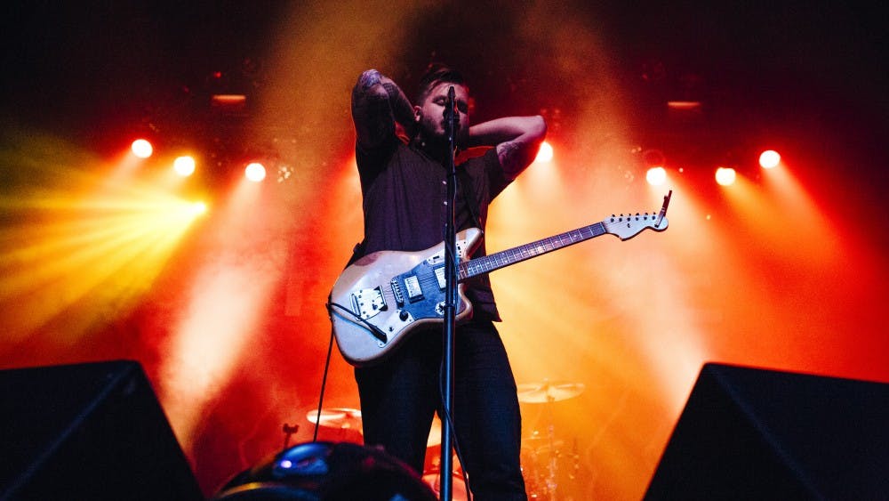 Thrice frontman Dustin Kensure opens the band's&nbsp;first show in Albuquerque in over five years on&nbsp;Tuesday, Oct. 4, 2016 at Sunshine Theater.&nbsp;
