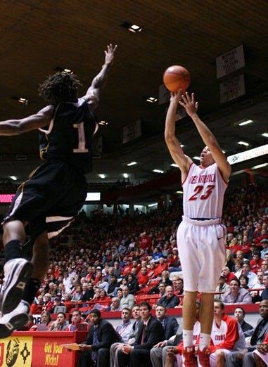 UNM freshman shooting guard Phillip McDonald scored 15 points and grabbed 10 rebounds in Thursday's win against Grambling State. McDonald is the first UNM freshman to record a double-double since 2003. 
