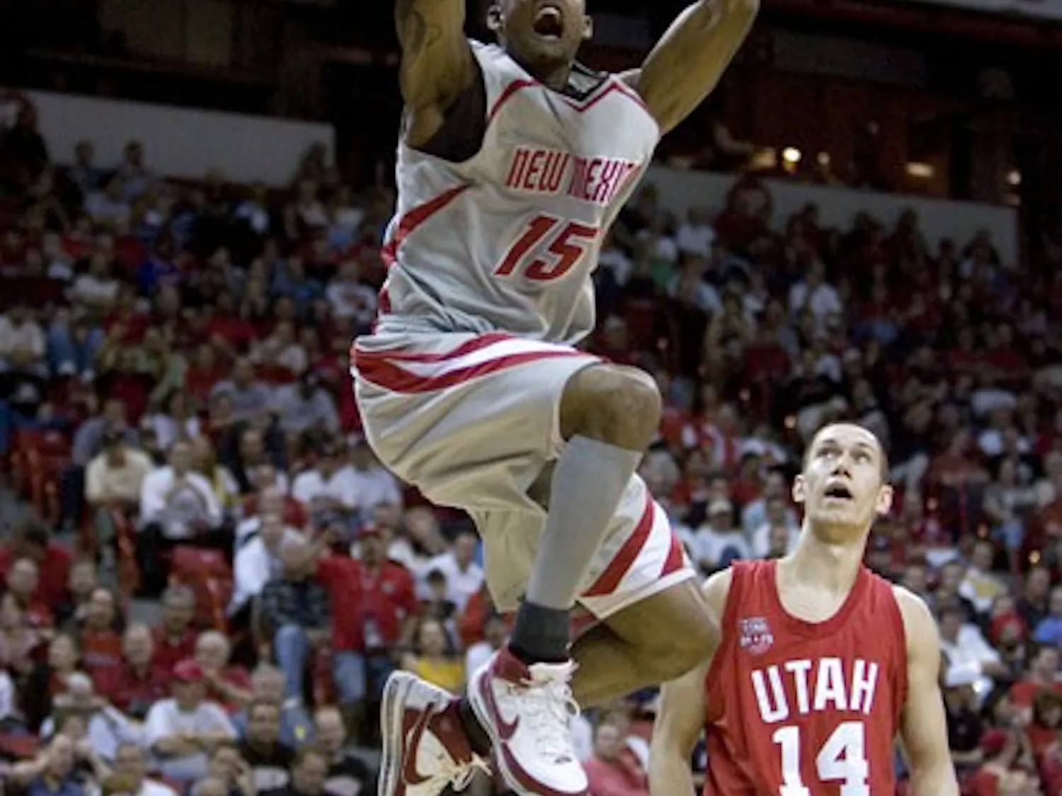 Senior J.R. Giddens was named Mountain West Conference Co-Player of the Year, along with Lee Cummard of BYU.