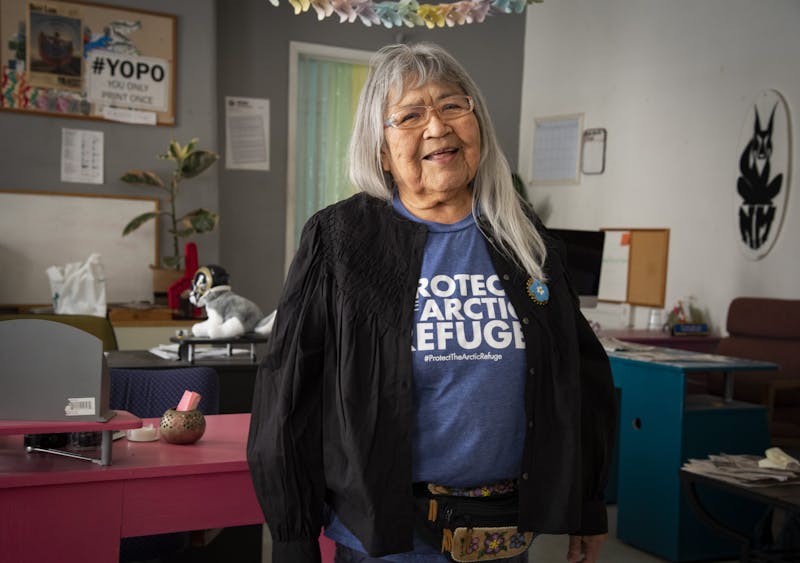 Meet Gwich'in elder, caribou protector Sarah James