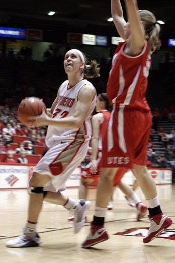 Forward Amanda Best and the Lobos will look to stop a three-game skid when they take on Air Force today. The Falcons are winless in conference play.