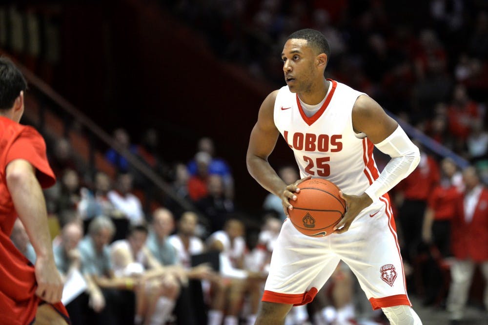 Tim Jacobs squares up with a Rogers State player at WisePies Arena Friday Nov. 6. The Lobs beat Rogers State 80-69 at their second exhibition for the season and will play Texas Southern Friday Nov. 13.