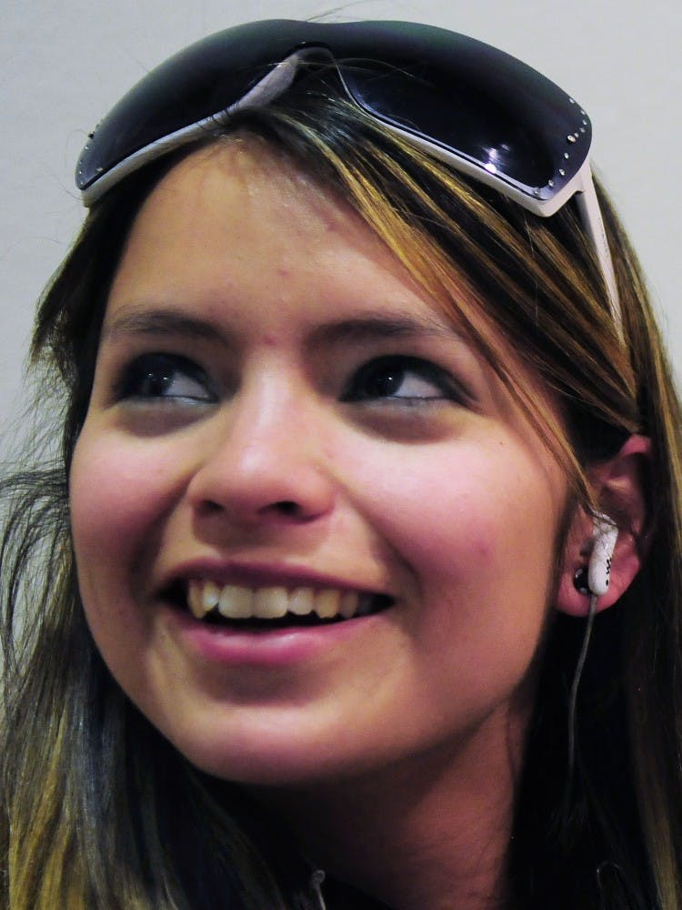 	Paloma Dallago
Freshman
Undecided

	“Yes, I know a little Spanish, so it would help me learn it better. It would give people a sense of culture. There are a lot of people who speak Spanish, so it would help people remember to keep reading and writing in Spanish.”

