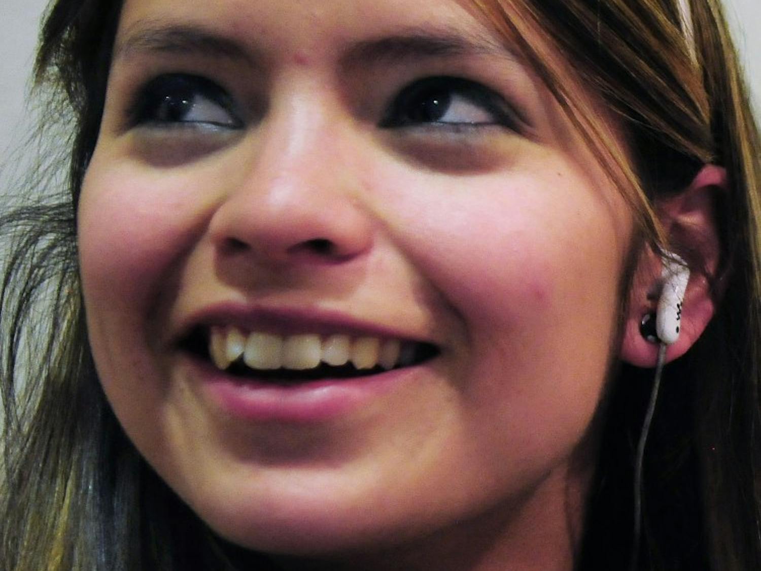 Paloma Dallago
Freshman
Undecided
“Yes, I know a little Spanish, so it would help me learn it better. It would give people a sense of culture. There are a lot of people who speak Spanish, so it would help people remember to keep reading and writing in Spanish.”