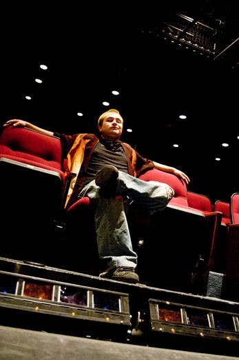 Playwright Shannon Flynn studies theater and will show a play at Words Afire in the spring.