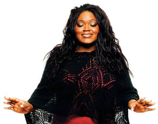 Shemekia Copeland performs at Thirsty Ear Festival, a music showcase held in  Santa Fe. 