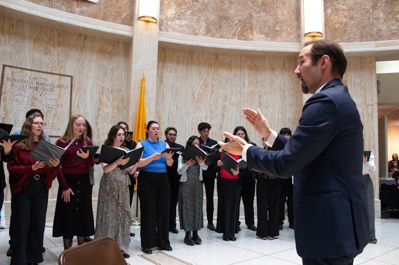 Lobos-turned-lobbyists at ‘UNM Day’