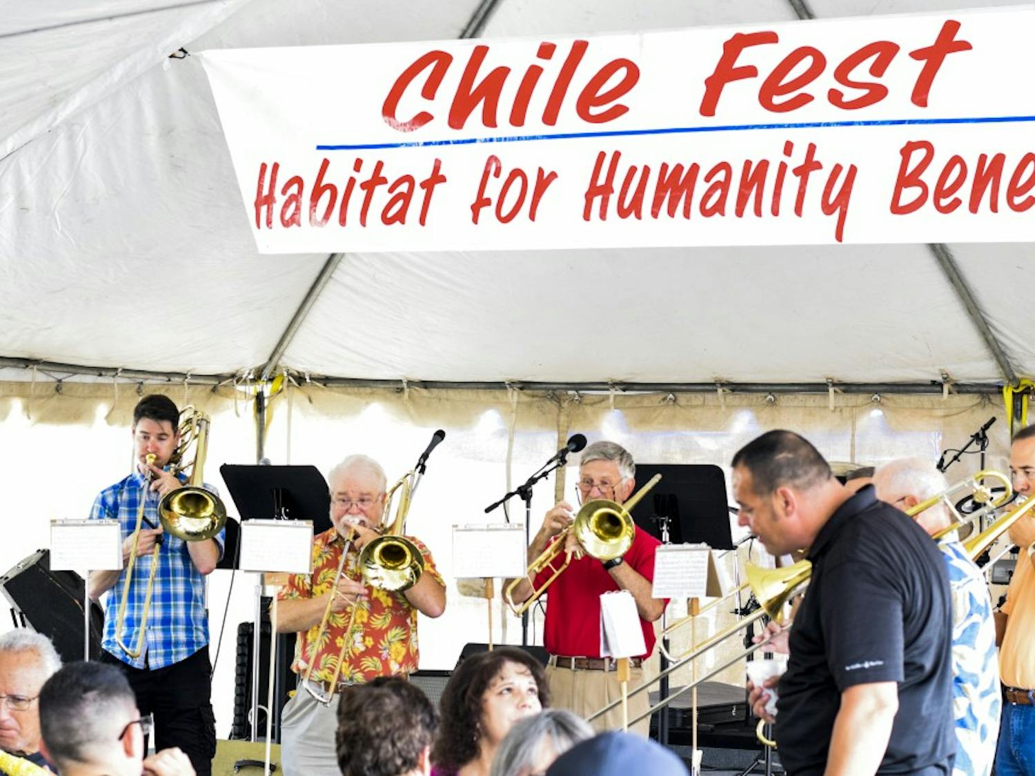 Performer take the stage during&nbsp;the 2016 annual Chile Fest Sunday August 28, 2016&nbsp;at Shepard of the Valley church. The festival was organized to raise funding for Habitat for Humanity.&nbsp;