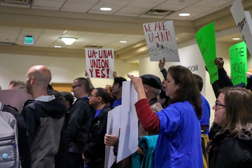 University of New Mexico Union Supporters
